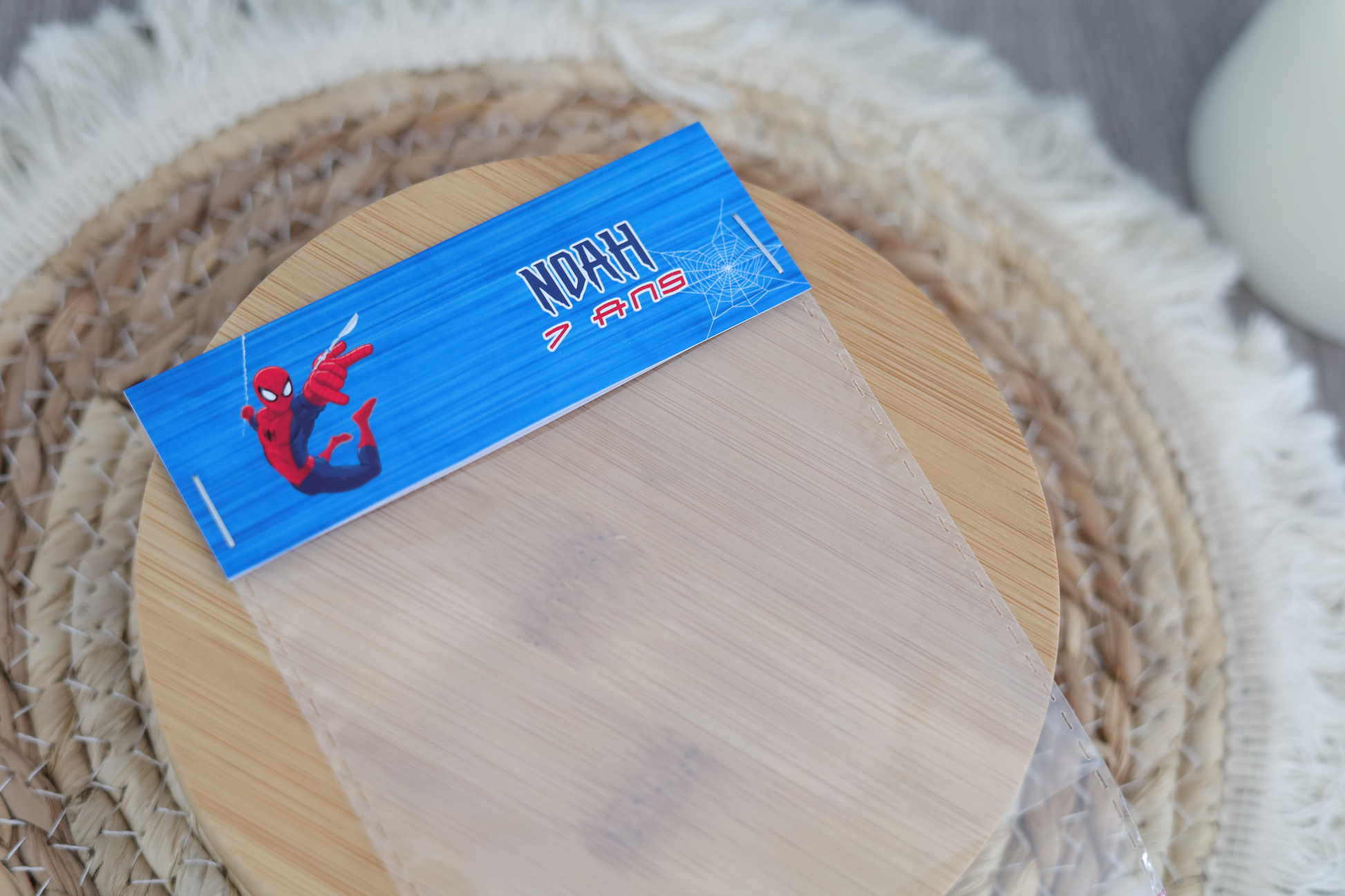 Sachet bonbons personnalisé Spiderman Melimeliparty