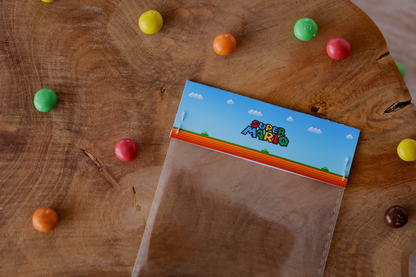 Sachet bonbons personnalisé Mario Melimeliparty