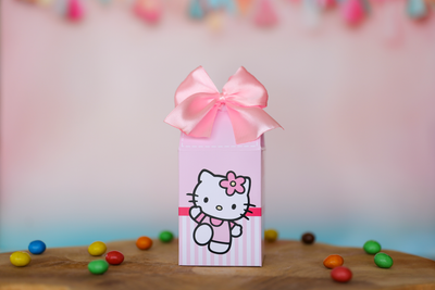 Mini boîte brique de lait personnalisée Hello Kitty Melimeliparty