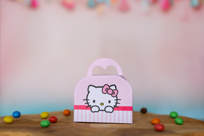 Mini boîte mini valise personnalisée Hello Kitty Melimeliparty