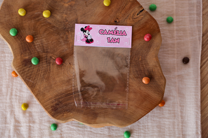 Sachet bonbons personnalisé Minnie Melimeliparty
