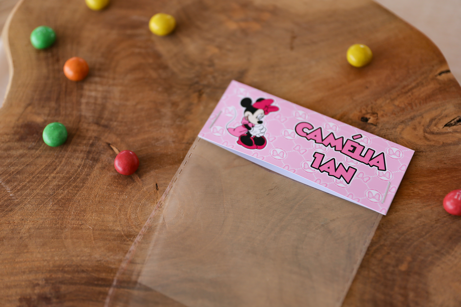 Sachet bonbons personnalisé Minnie Melimeliparty