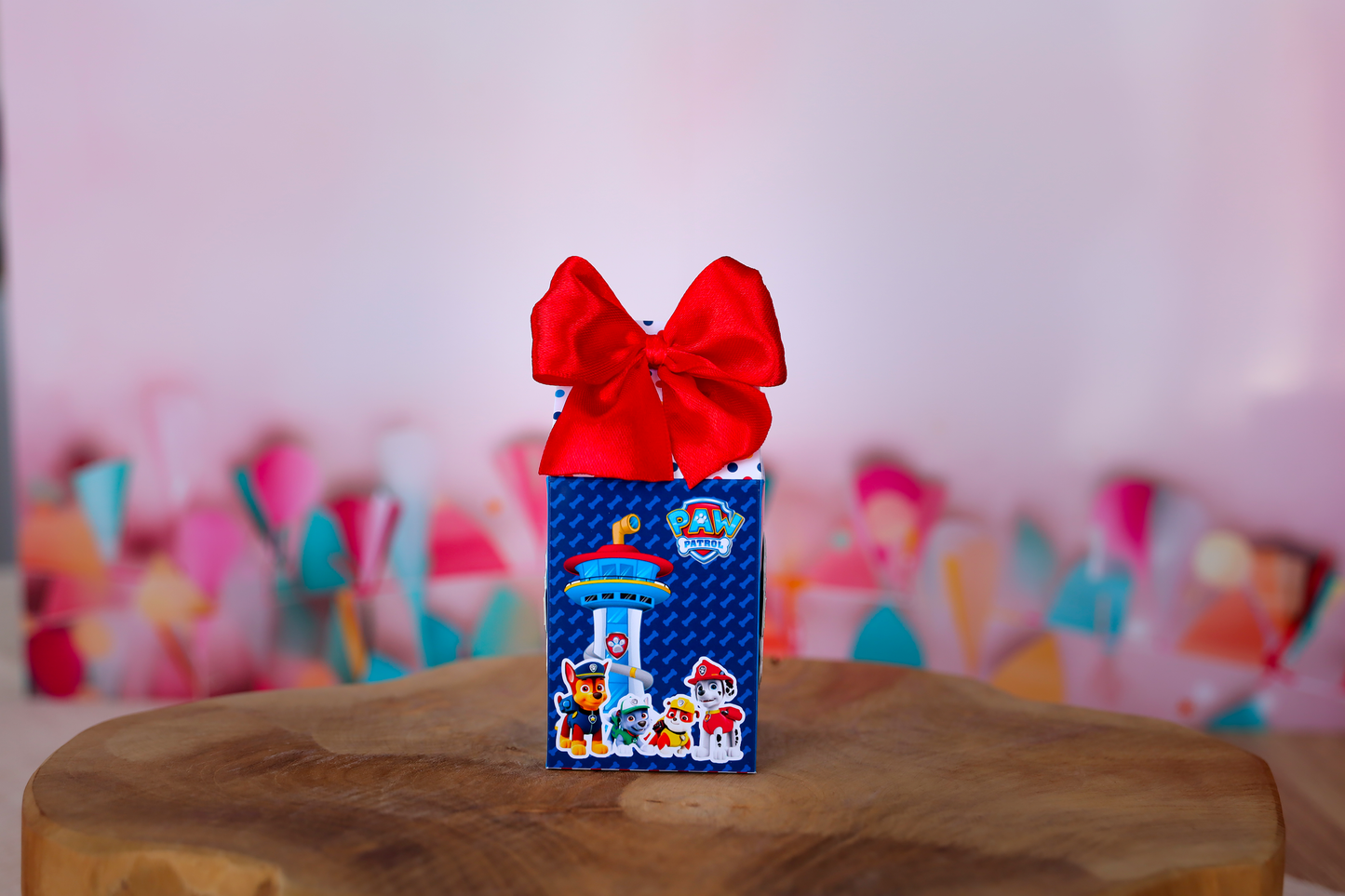 Box anniversaire personnalisée Pat patrouille Melimeliparty
