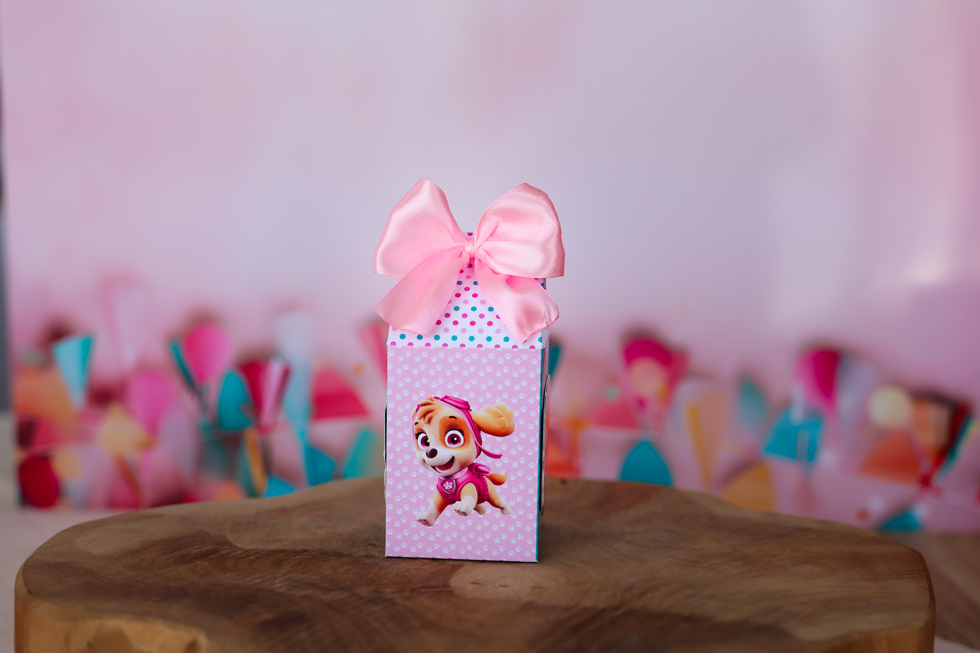 Box anniversaire personnalisée Pat patrouille Stella Melimeliparty