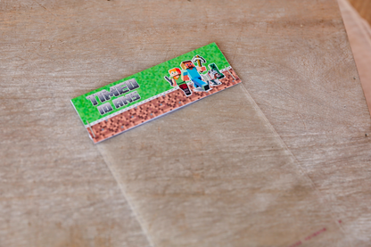 Sachet bonbons personnalisé Minecraft Melimeliparty
