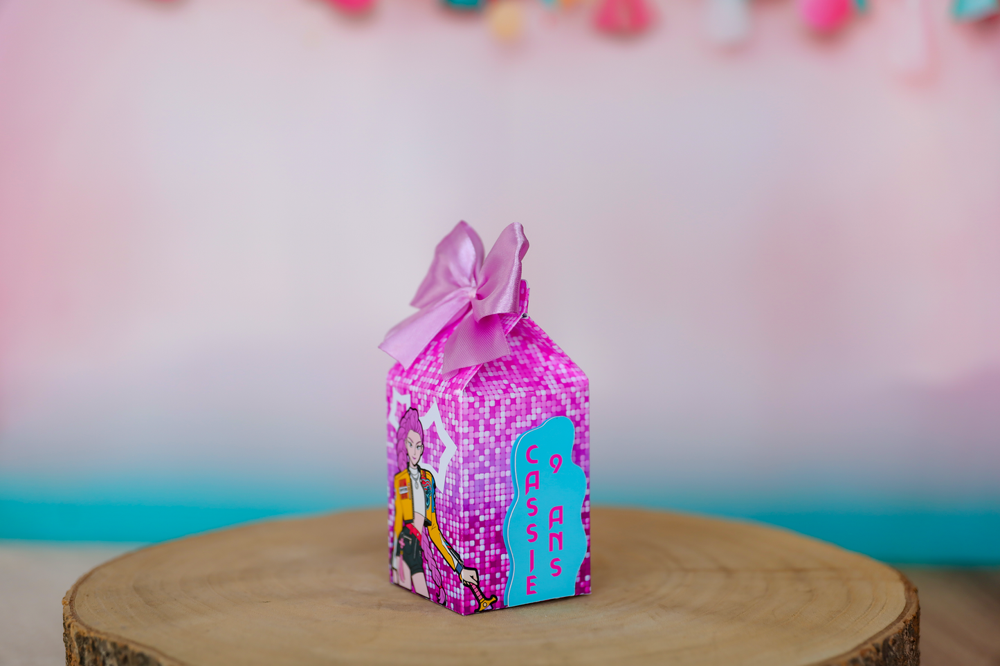 Mini boîte brique de lait personnalisée K-pop Melimeliparty