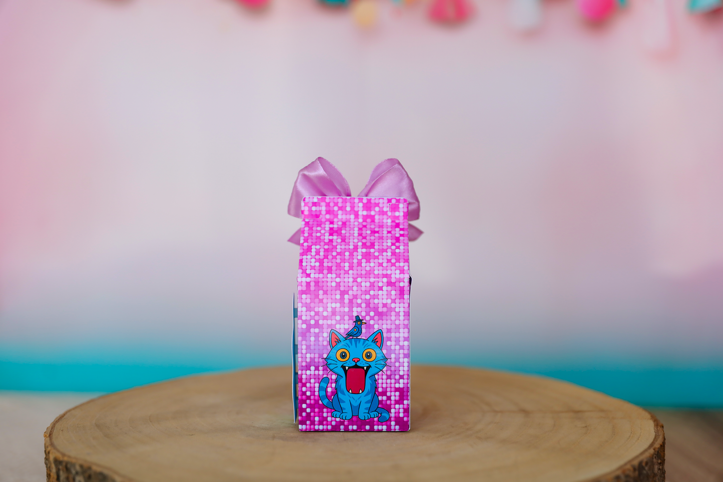Mini boîte brique de lait personnalisée K-pop Melimeliparty