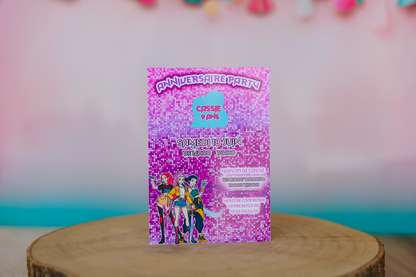 Box anniversaire personnalisée K-pop Melimeliparty