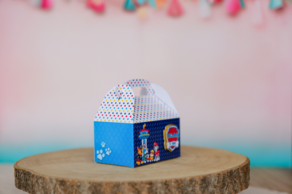 Mini boîte mini lunch personnalisée Pat patrouille Melimeliparty
